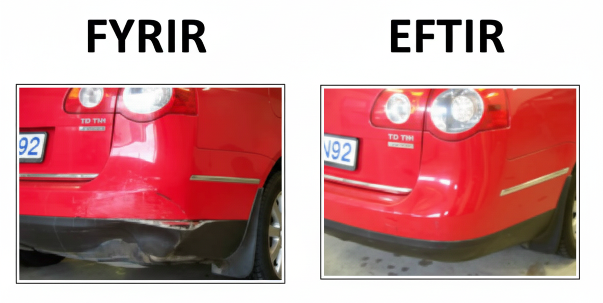 Annað verkefni eftir smáréttingu